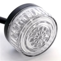 Highway Hawk H254-205 Koncové světlo s blinkry All In One čiré 2ks